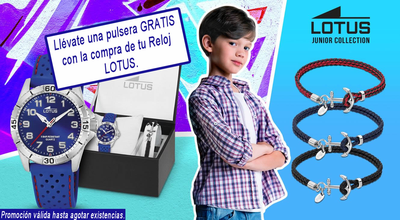 Reloj lotus con pulsera best sale de regalo